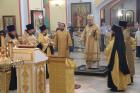 21.06.2025г.Епископ Николай возглавил всенощное бдение в Казанском соборе.